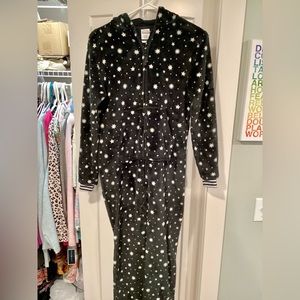 Art Class One Piece Pajamas/ Loungers Hooded